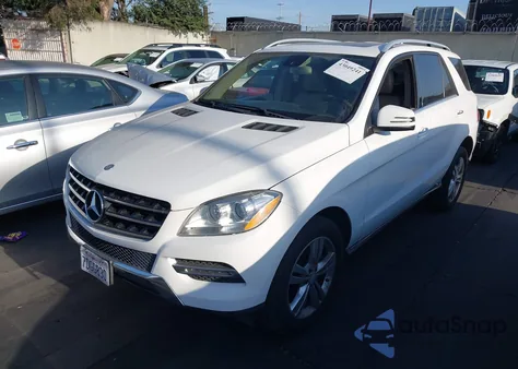 2014 Mercedes-Benz Ml 350 из США, поврежденный, VIN 4JGDA5JBXEA325117